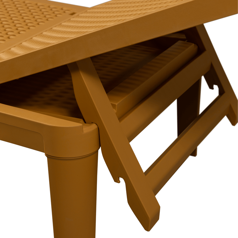 Solseng Jinte utendørs - Gul - Hagemøbler - Stoler & Lenestoler - Solseng & solvogner