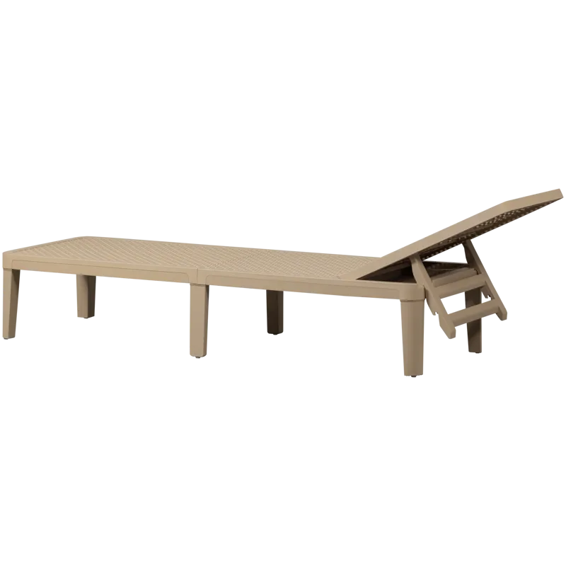 Solseng Jinte utendørs - Sand - Hagemøbler - Stoler & Lenestoler - Solseng & solvogner