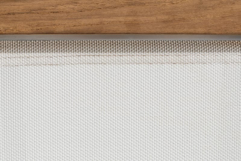 Båstad Solseng - Teak/Børstet Aluminium - Hagemøbler - Stoler & Lenestoler - Solseng & solvogner