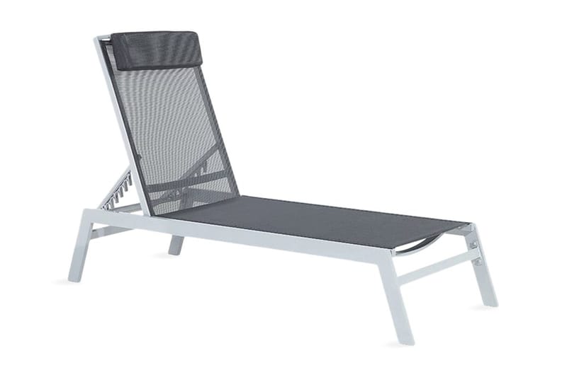 Catania Ii Solseng 66 | 190 cm - Svart - Hagem øbler - Stoler & Lenestoler - Solseng & solvogner