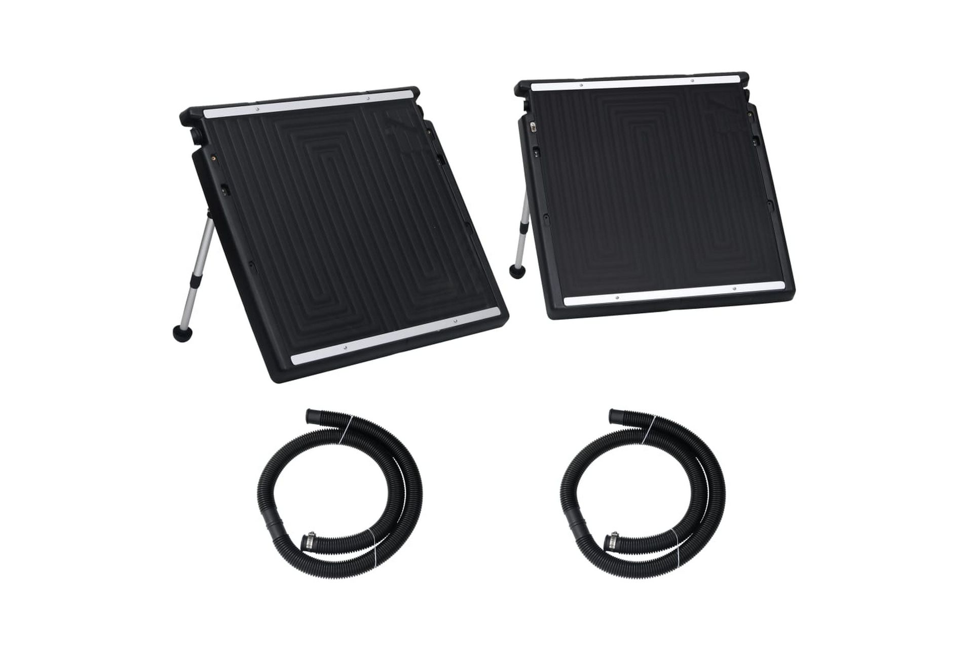Dobbelt solcellepanel for basseng 150x75 cm - Hagemøbler - Stoler & Lenestoler - Solseng & solvogner