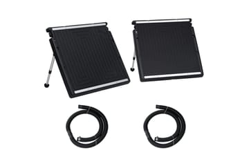 Dobbelt solcellepanel for basseng 150x75 cm - Hagemøbler - Stoler & Lenestoler - Solseng & solvogner