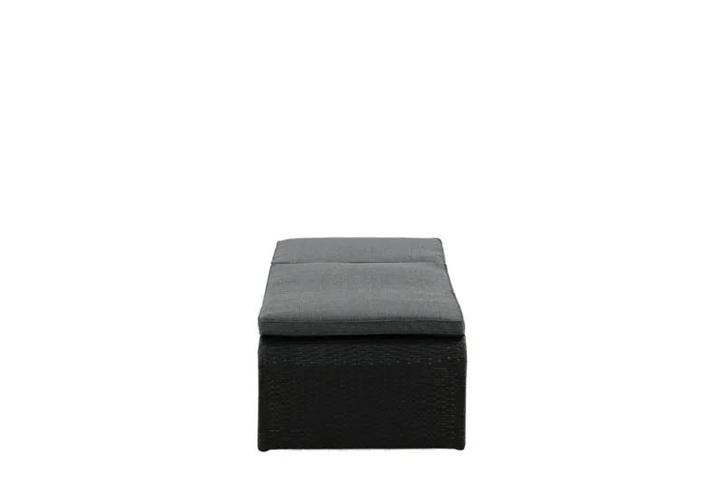 London Solseng Svart - Venture Home - Hagemøbler - Stoler & Lenestoler - Solseng & solvogner