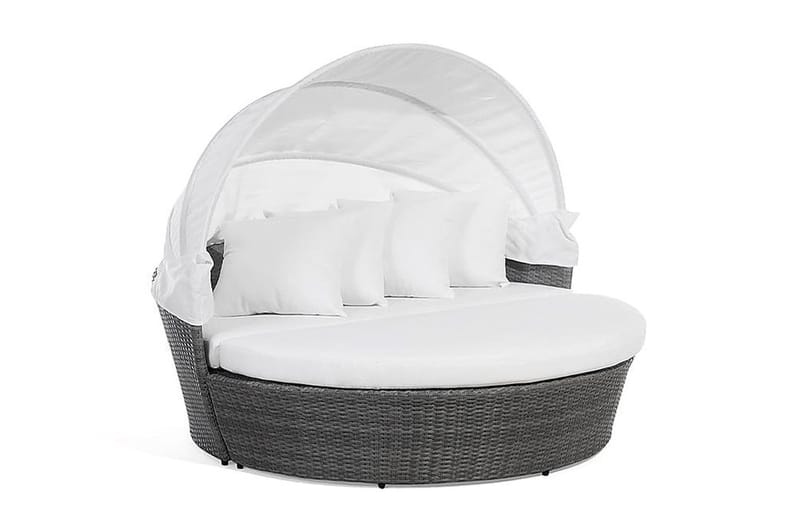 Lu| Solseng 150|158 Cm - Grå - Hagemøbler - Stoler & Lenestoler - Solseng & solvogner