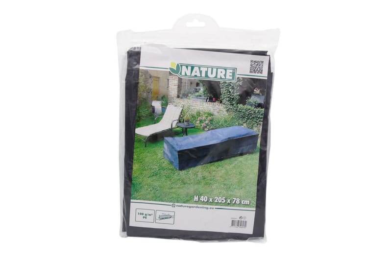 Nature Hagemøbeltrekk for lenestoler 205x78x40 cm - Hagemøbler - Stoler & Lenestoler - Solseng & solvogner