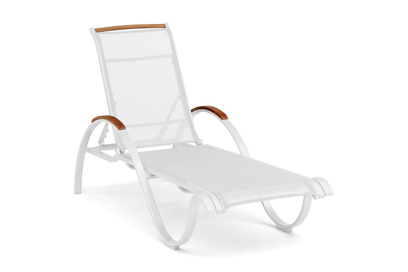 Nydala Solseng, Hvit/Teak