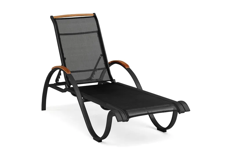 Nydala Solseng, Svart/Teak