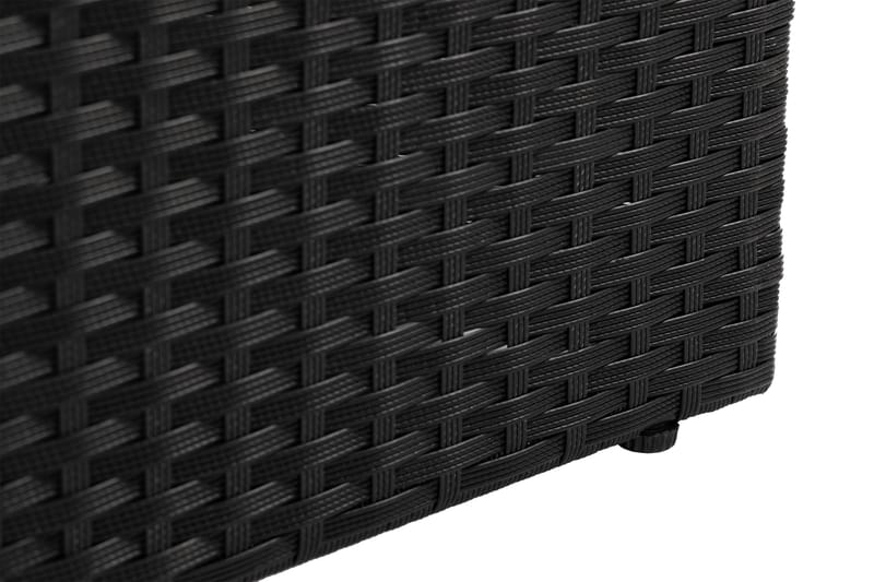 Ochovi Dobbel Solseng Justerbar - Svart/Hvit - Hagemøbler - Stoler & Lenestoler - Solseng & solvogner