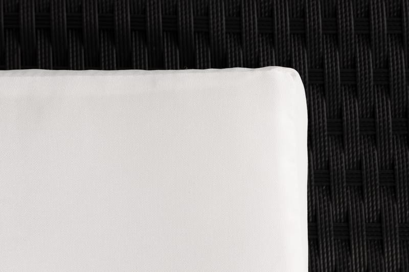 Ochovi Dobbel Solseng Justerbar - Svart/Hvit - Hagemøbler - Stoler & Lenestoler - Solseng & solvogner