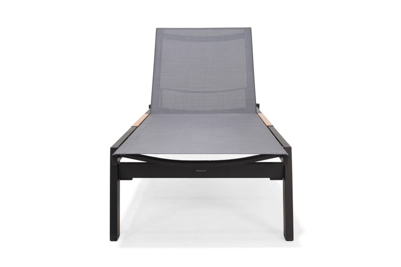 Panama Solstol 176x72 cm Svart - Lifestyle Garden - Hagemøbler - Stoler & Lenestoler - Solseng & solvogner