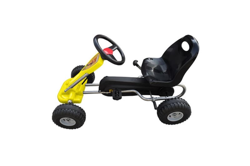 Pedal-go-kart gul - Hagemøbler - Stoler & Lenestoler - Solseng & solvogner