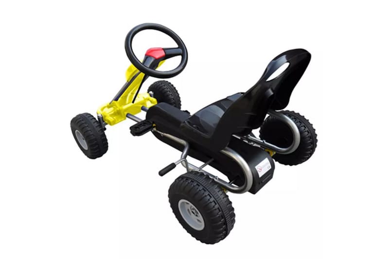 Pedal-go-kart gul - Hagemøbler - Stoler & Lenestoler - Solseng & solvogner