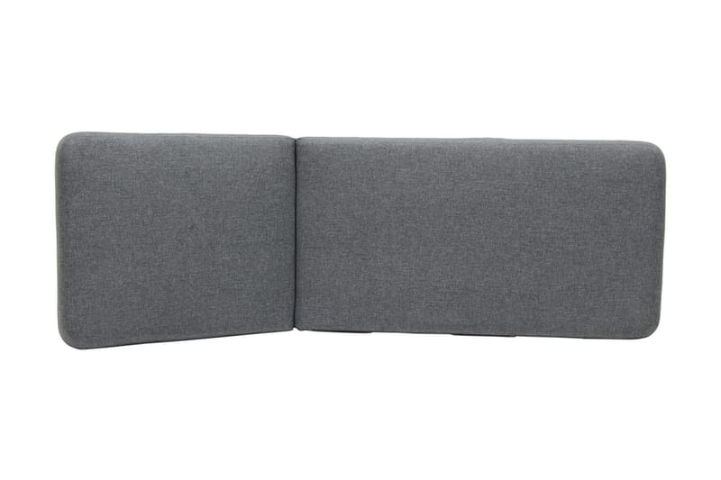 Portals Solseng med Pute 189 cm - Svart/Tre - Hagemøbler - Stoler & Lenestoler - Solseng & solvogner