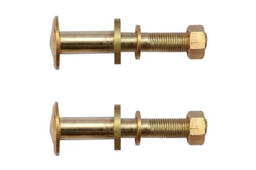 Reservehjul for solseng 2 stk heltre teak - Hagemøbler - Stoler & Lenestoler - Solseng & solvogner