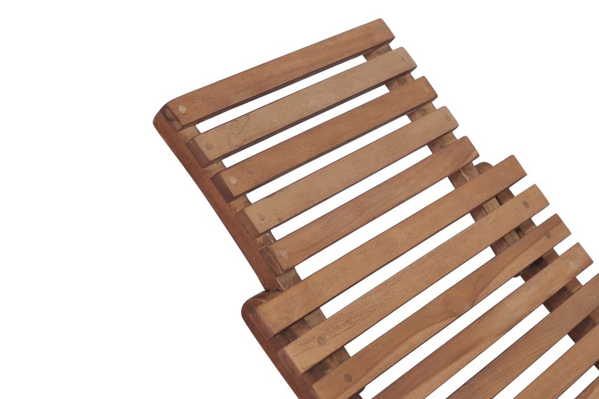 Sammenleggbar solseng heltre teak - Teak - Hagemøbler - Stoler & Lenestoler - Solseng & solvogner