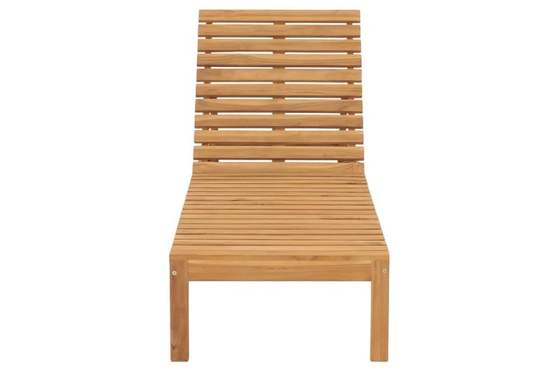 Solseng heltre teak - Brun - Hagemøbler - Stoler & Lenestoler - Solseng & solvogner