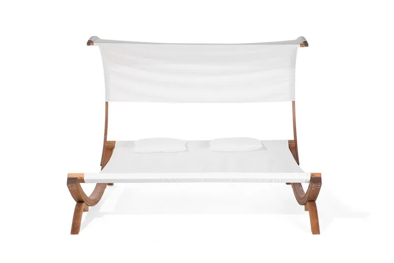 Teramo Solseng 205 | 225 cm - Hvit - Hagemøbler - Stoler & Lenestoler - Solseng & solvogner