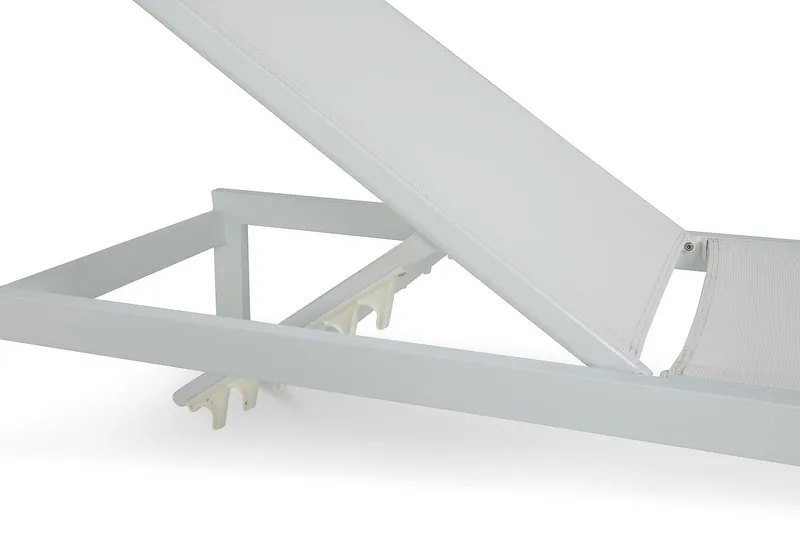 Tunis Solseng - Hvit - Hagemøbler - Stoler & Lenestoler - Solseng & solvogner