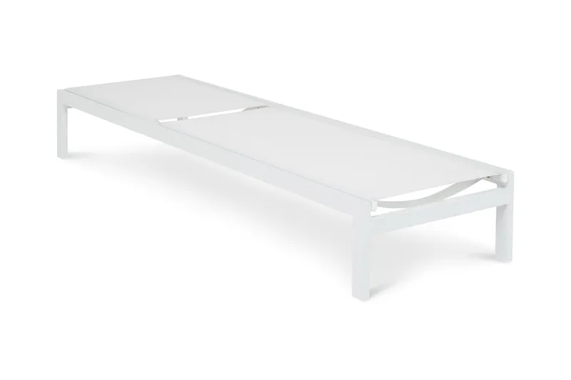 Tunis Solseng - Hvit - Hagemøbler - Stoler & Lenestoler - Solseng & solvogner