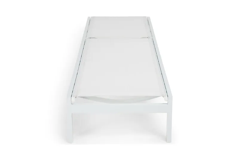 Tunis Solseng - Hvit - Hagemøbler - Stoler & Lenestoler - Solseng & solvogner