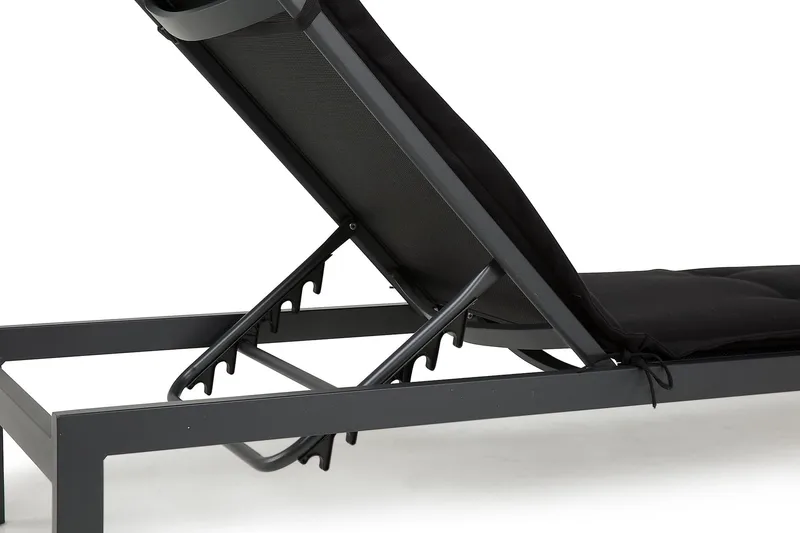 Tunis Solseng - Svart - Hagemøbler - Stoler & Lenestoler - Solseng & solvogner