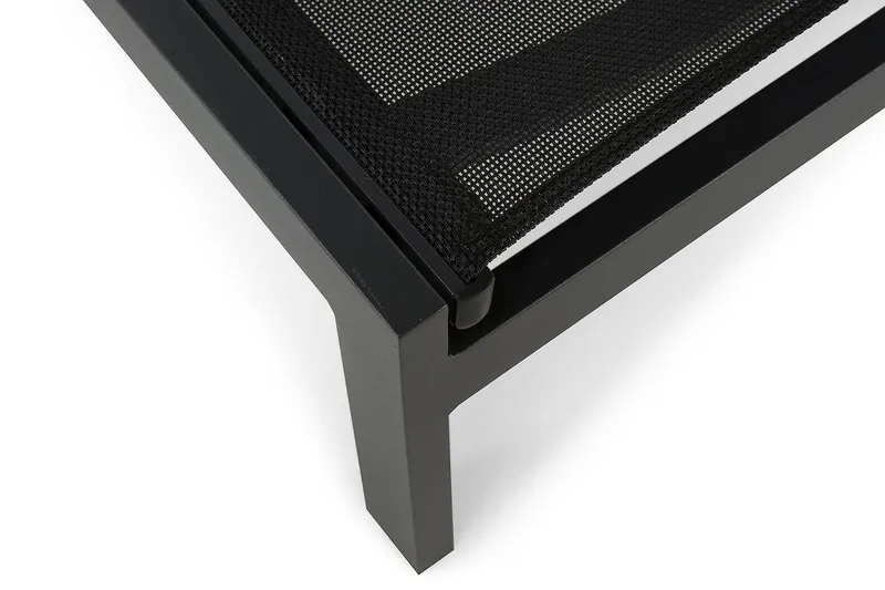 Tunis Solseng - Svart - Hagemøbler - Stoler & Lenestoler - Solseng & solvogner