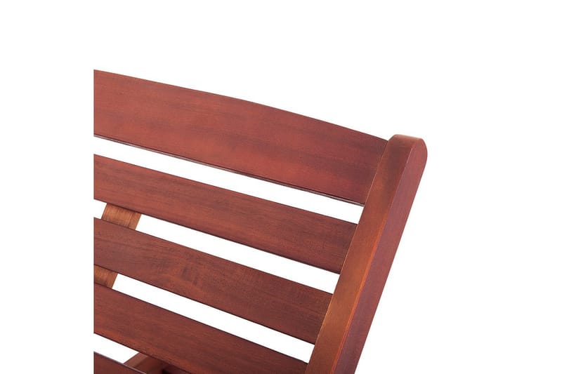 Solseng Toscana - Mørkt tre, blå, beige - Hagemøbler - Stoler & Lenestoler - Solseng & solvogner