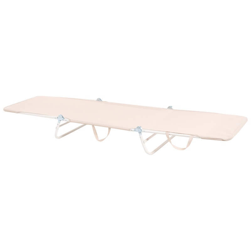 Solseng utendørs Kastoria - Beige/hvit - Hagemøbler - Stoler & Lenestoler - Solseng & solvogner