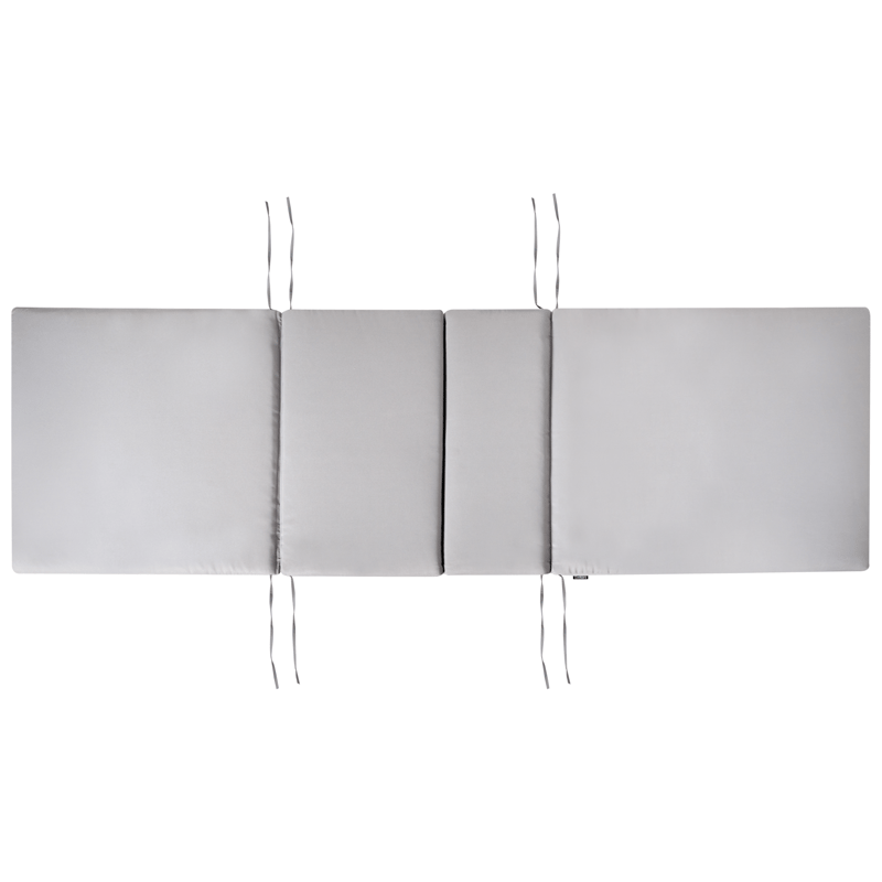 Solseng utendørs med pute Java Premium akasietre - Brun/lysegrå - Hagemøbler - Stoler & Lenestoler - Solseng & solvogner