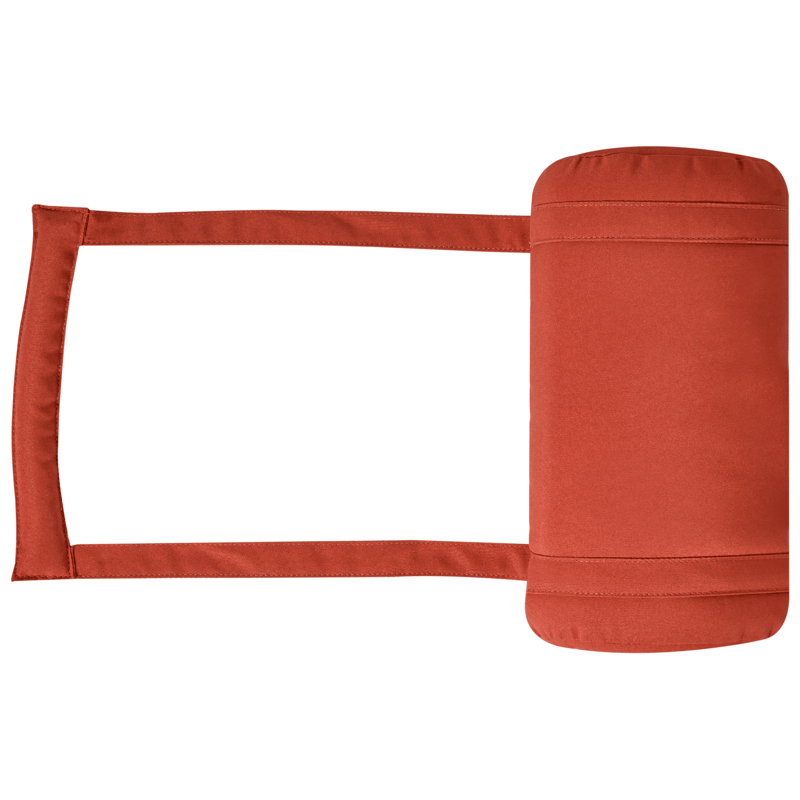 Solseng utendørs med pute Java Premium akasietre - Brun/rød - Hagemøbler - Stoler & Lenestoler - Solseng & solvogner