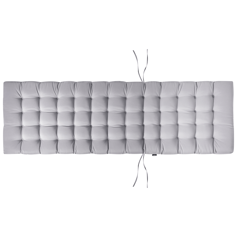 Solseng utendørs med pute Cesana Premium akasietre - Brun/grå - Hagemøbler - Stoler & Lenestoler - Solseng & solvogner