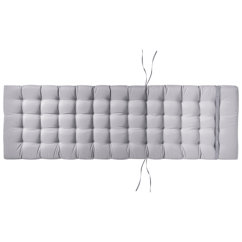 Solseng utendørs med pute Cesana Premium akasietre - Brun/grå - Hagemøbler - Stoler & Lenestoler - Solseng & solvogner