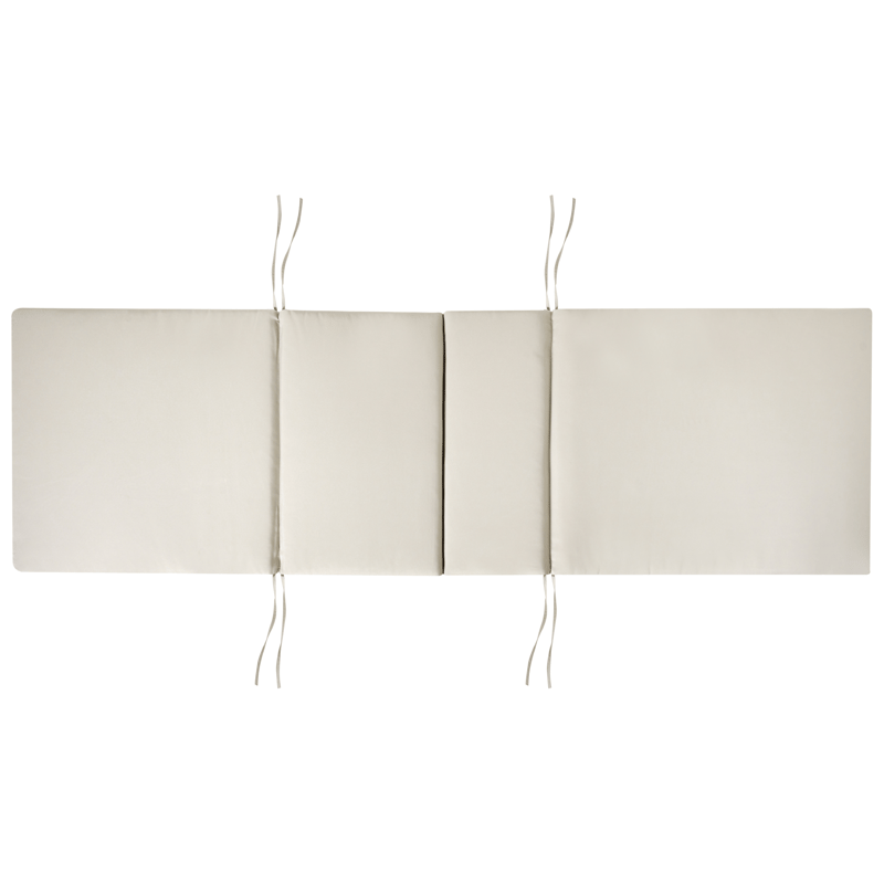 Solseng utendørs med pute Amantea Premium akasietre - Brun/Taupe - Hagemøbler - Stoler & Lenestoler - Solseng & solvogner