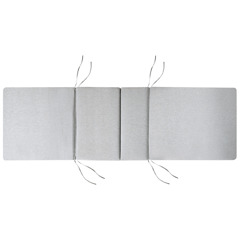 Solseng utendørs med pute Amantea Premium akasietre - Brun/grå - Hagemøbler - Stoler & Lenestoler - Solseng & solvogner