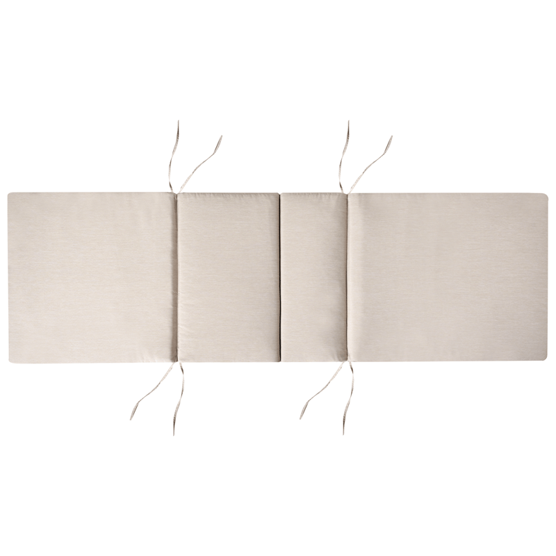 Solseng utendørs med pute Amantea Premium II akasietre - Lys beige - Hagemøbler - Stoler & Lenestoler - Solseng & solvogner