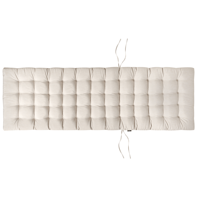 Solseng utendørs med pute Cesana Premium akasietre - Brun/Beige - Hagemøbler - Stoler & Lenestoler - Solseng & solvogner