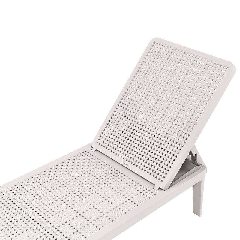 Solseng utendørs Ossimo - Grå - Hagemøbler - Stoler & Lenestoler - Solstoler