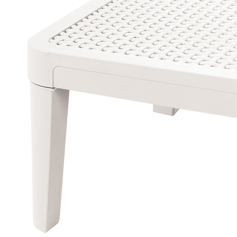 Solseng utendørs Ossimo - Grå - Hagemøbler - Stoler & Lenestoler - Solstoler