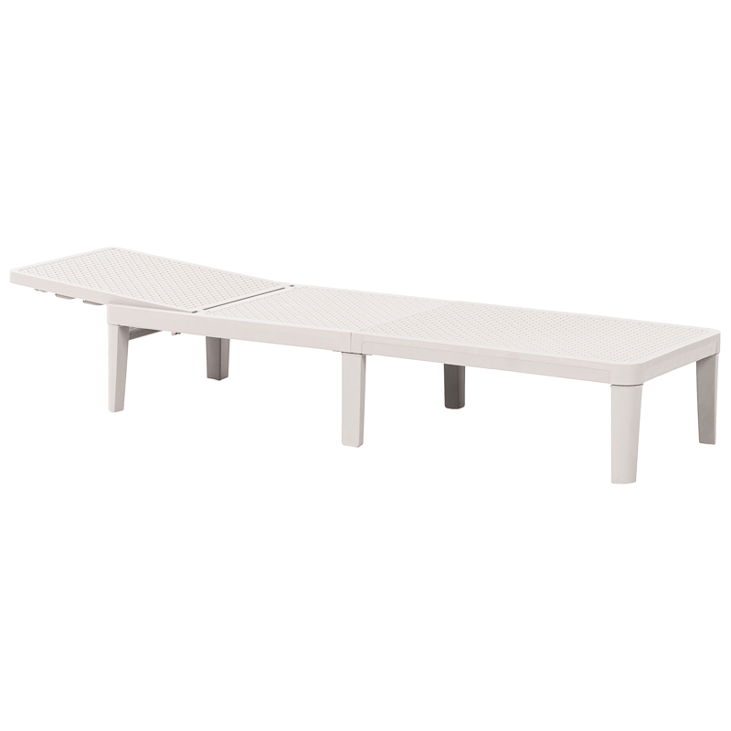 Solseng utendørs Ossimo - Grå - Hagemøbler - Stoler & Lenestoler - Solstoler