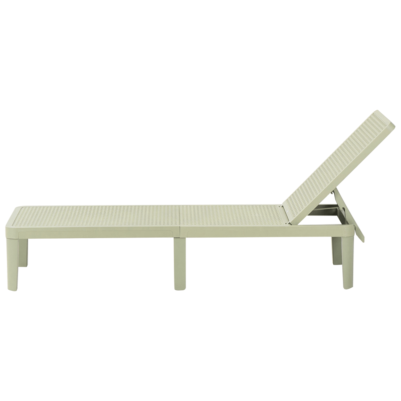 Solseng utendørs Ossimo - Grønn - Hagemøbler - Stoler & Lenestoler - Solstoler