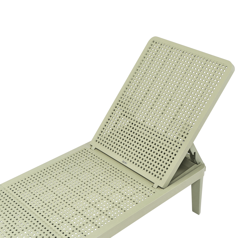 Solseng utendørs Ossimo - Grønn - Hagemøbler - Stoler & Lenestoler - Solstoler