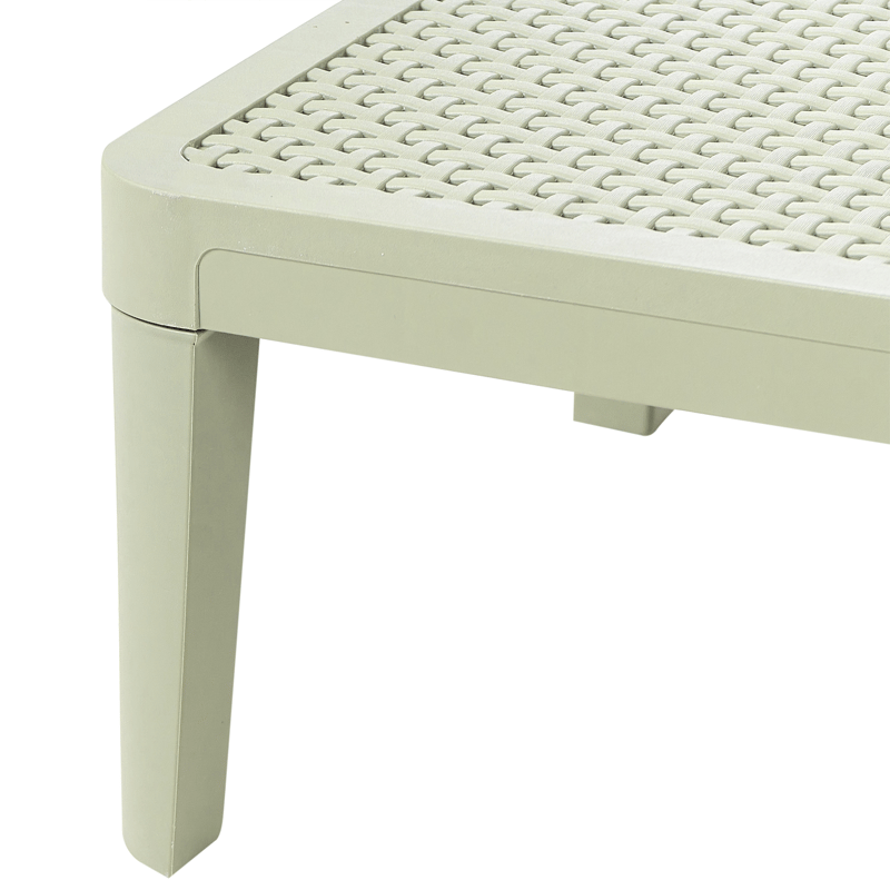 Solseng utendørs Ossimo - Grønn - Hagemøbler - Stoler & Lenestoler - Solstoler