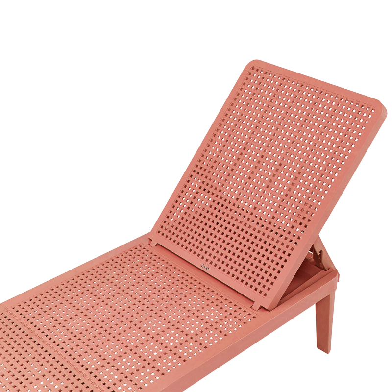 Solseng utendørs Ossimo - Rød - Hagemøbler - Stoler & Lenestoler - Solstoler