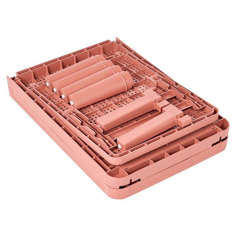 Solseng utendørs Ossimo - Rød - Hagemøbler - Stoler & Lenestoler - Solstoler