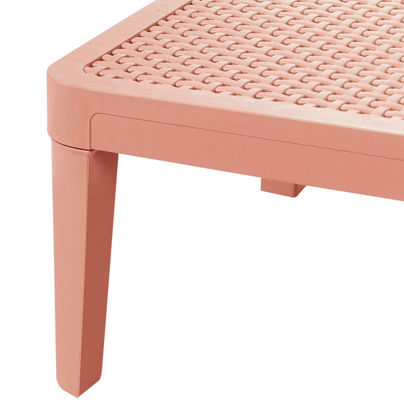 Solseng utendørs Ossimo - Rød - Hagemøbler - Stoler & Lenestoler - Solstoler