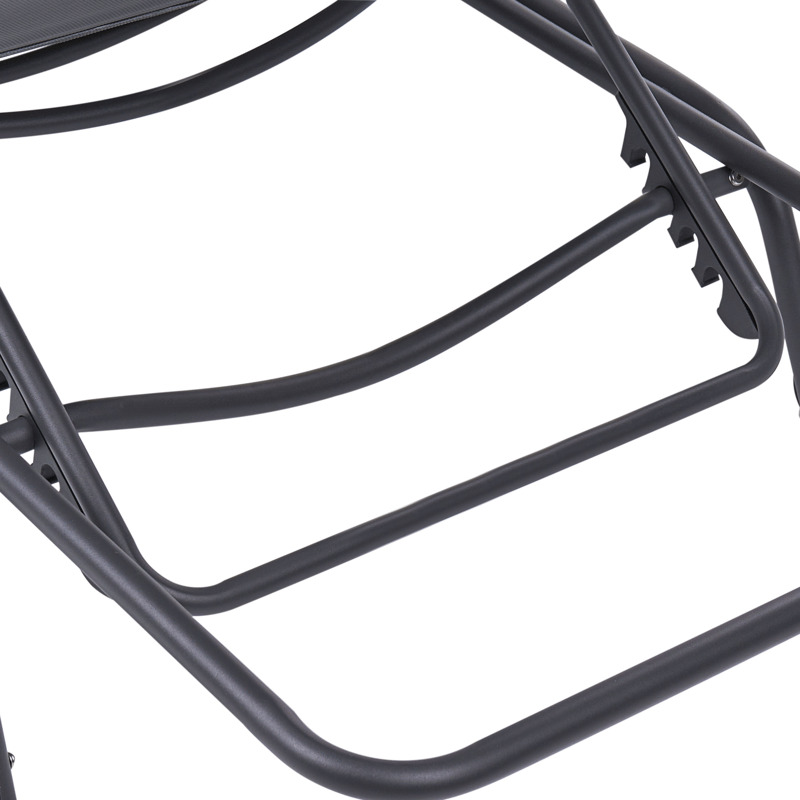 Solseng utendørs Volterra Stål - Beige/Grå - Hagemøbler - Stoler & Lenestoler - Solseng & solvogner