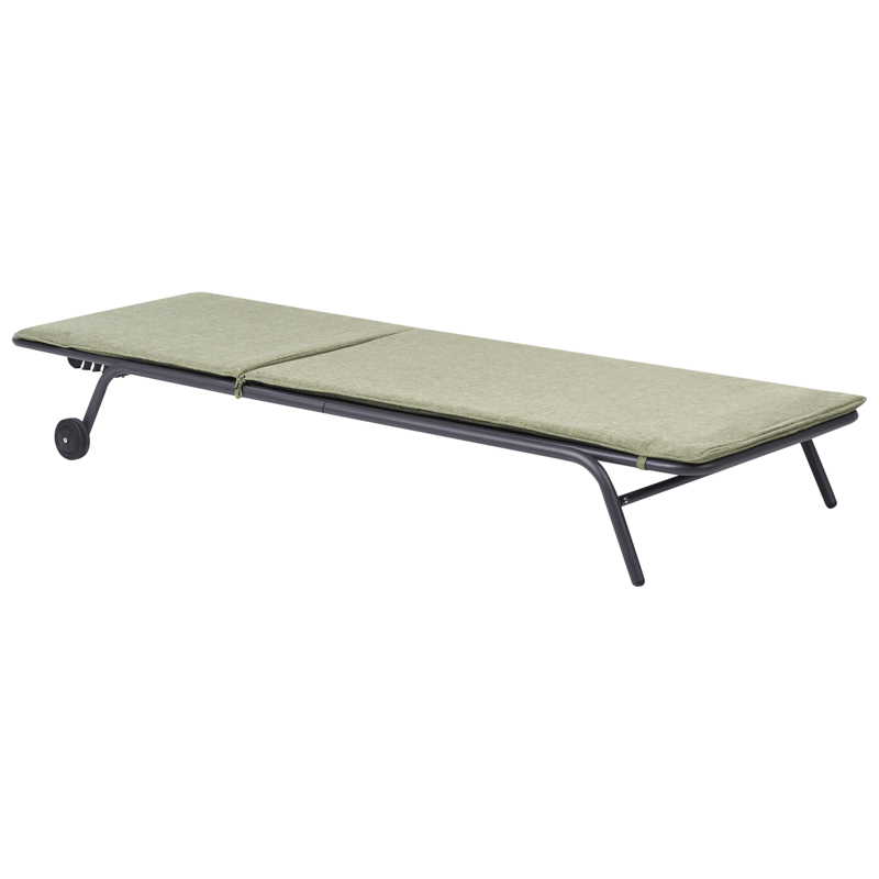 Solseng utendørs Volterra Stål - Grønn/grå - Hagemøbler - Stoler & Lenestoler - Solseng & solvogner