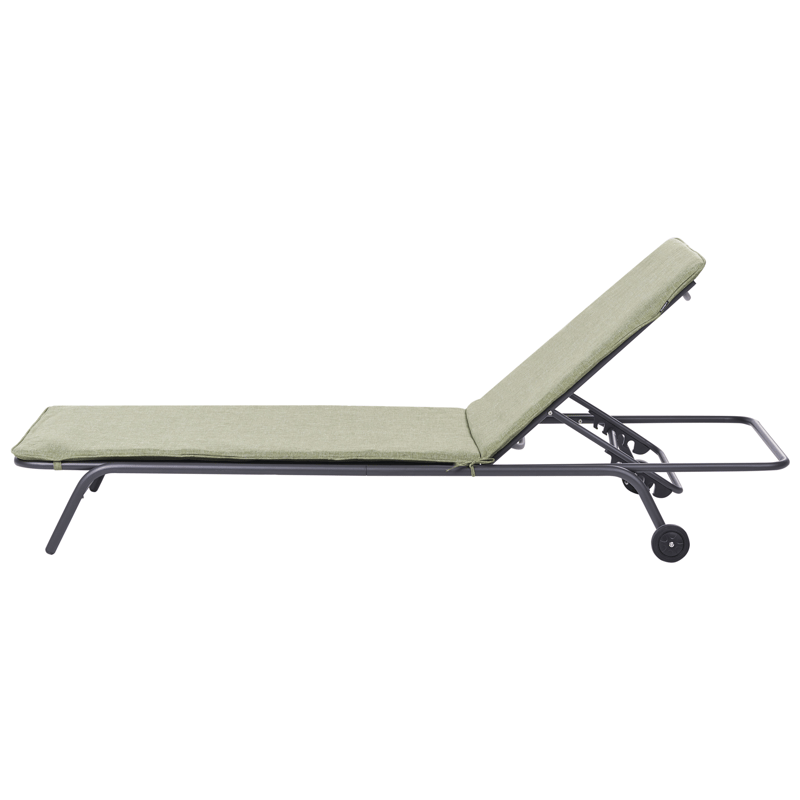 Solseng utendørs Volterra Stål - Grønn/grå - Hagemøbler - Stoler & Lenestoler - Solseng & solvogner