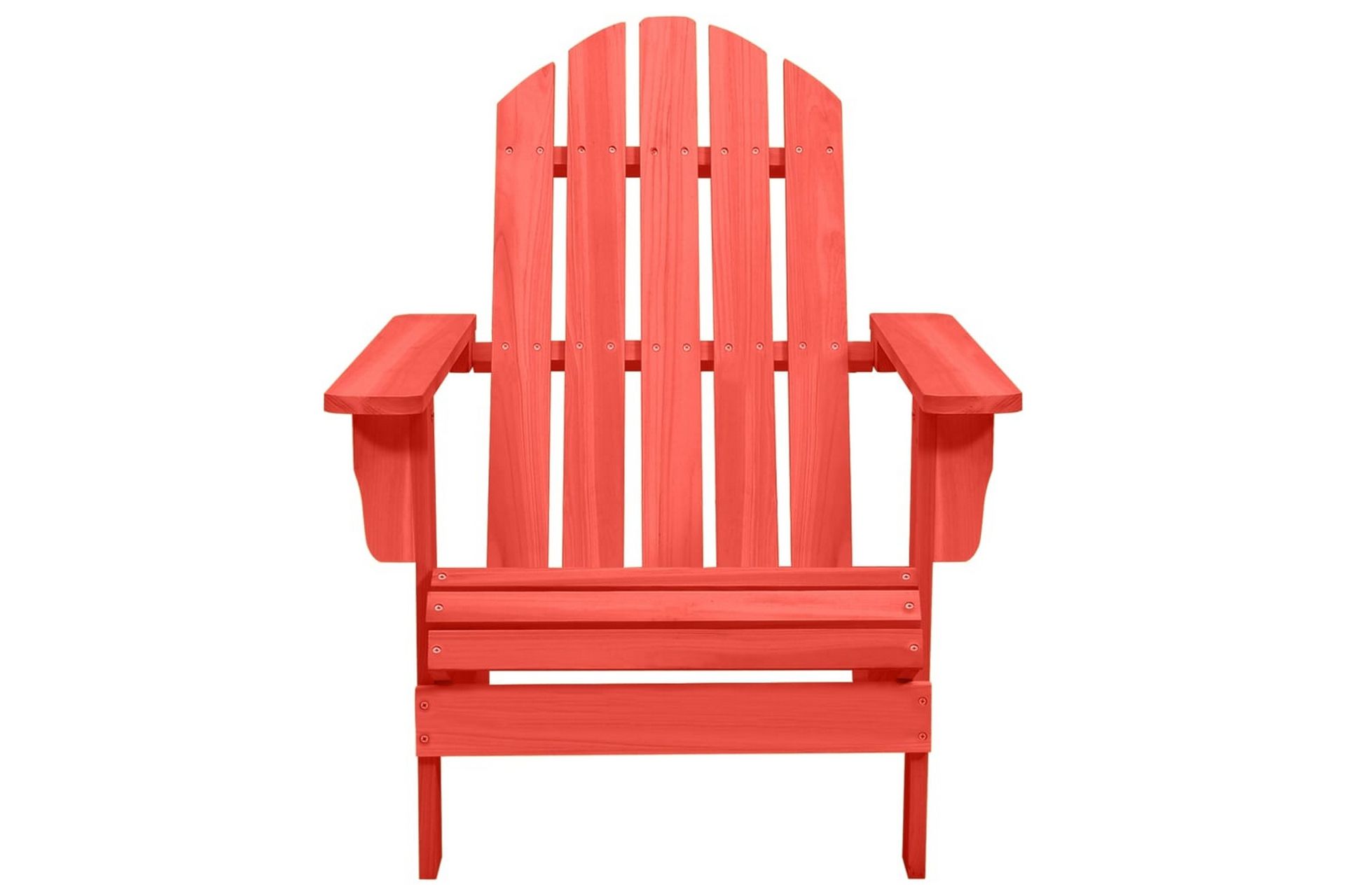 Adirondack hagestol heltre gran rød - Rød - Hagemøbler - Stoler & Lenestoler - Solstoler - Dekkstol