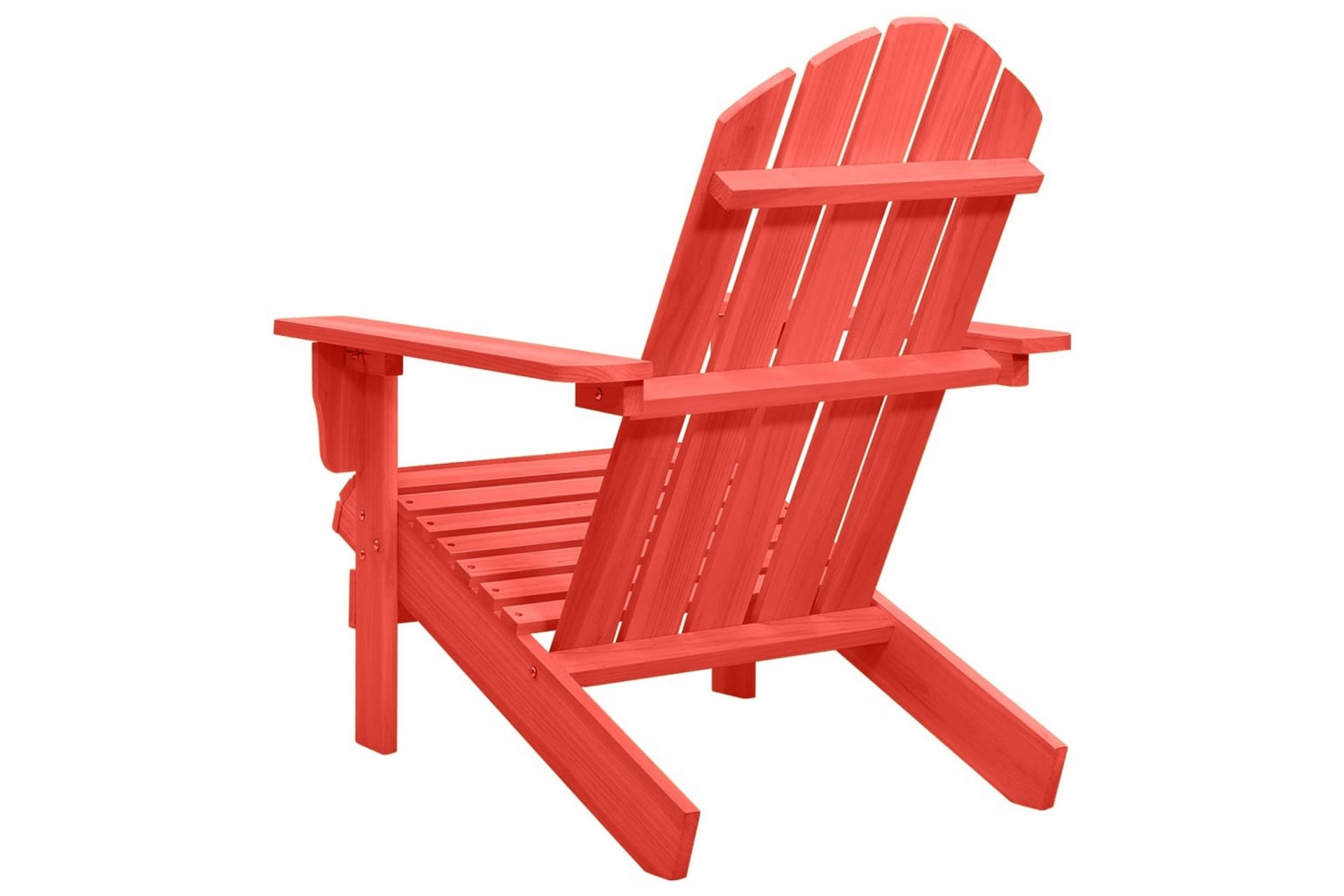 Adirondack hagestol heltre gran rød - Rød - Hagemøbler - Stoler & Lenestoler - Solstoler - Dekkstol